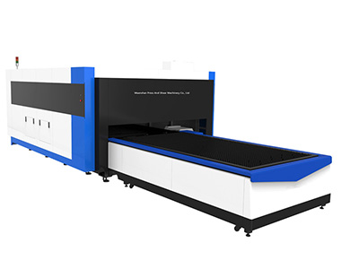 Máy cắt laser fiber cắt tấm và ống kết hợp, loại khép kín