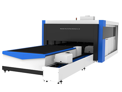 Máy cắt laser fiber cắt tấm và ống kết hợp, loại khép kín