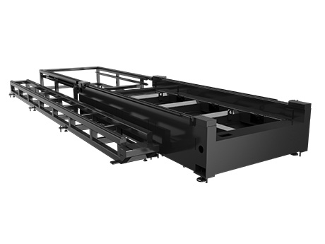 Máy cắt laser fiber cắt tấm và ống kết hợp, loại khép kín