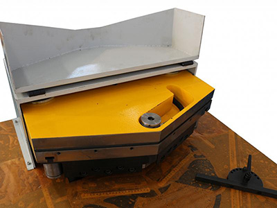 Máy cắt góc thủy lực, góc cố định kết hợp đột lỗ