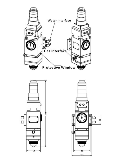 Đầu cắt laser WSX